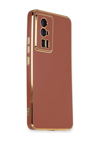 F5 Pro Kılıf Volet Silikon - Kırmızı
