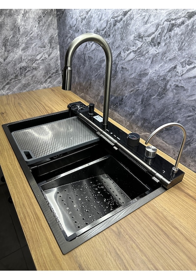 Yby YBY-0003 Honeycomb Premium Teknolojik Akıllı Dijital Eviye Seti
