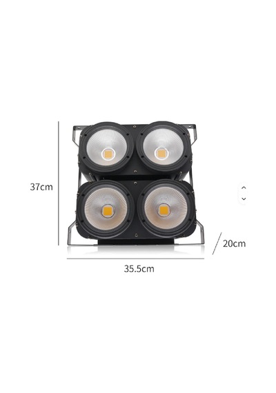 4x100w Cob Led Blinder Sahne Aydınlatma