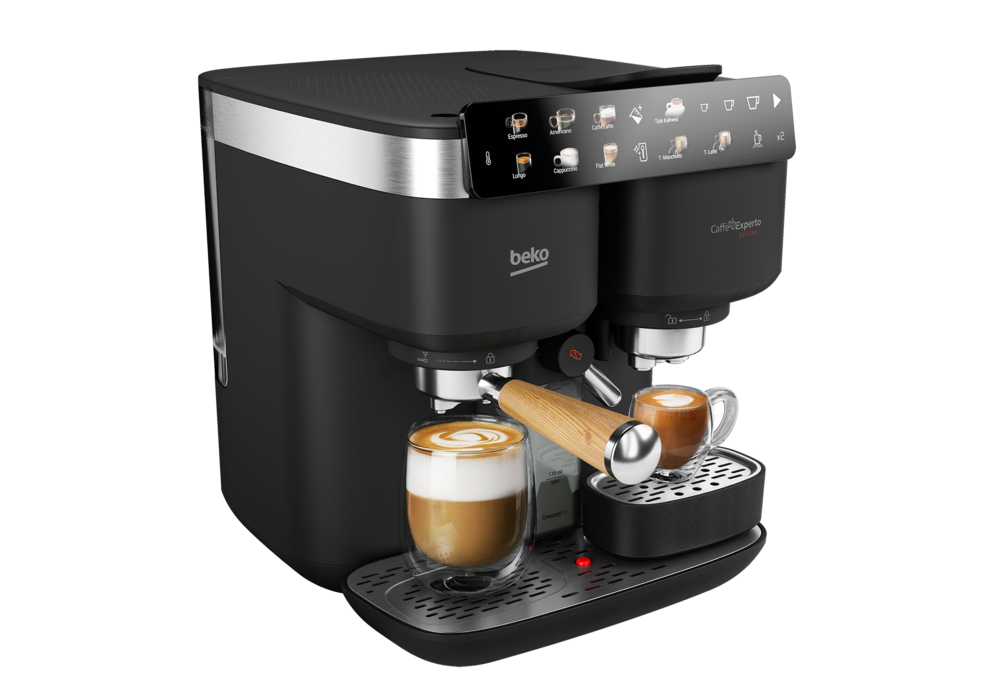 Beko Tem 8690 Caffe Experto Deluxe Türk Kahvesi Makinesi & Yarı Otomatik Espresso Makinesi