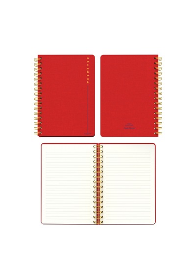 Melimelek Kareli Defter Mor Bez Ciltli - Ceyda Düvenci Kırmızı