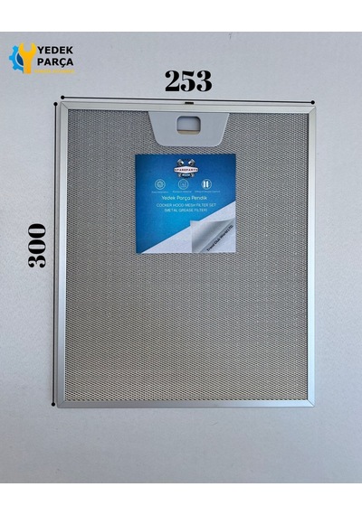 Continental Uyumlu Phk64x00ab Aspiratör Davlumbaz Metal Yağ Filtresi