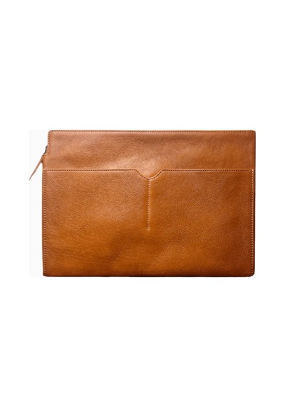 Ryoko Kyoto Folio 13" Deri Laptop Ve Günlük Evrak Kılıfı Evrak Çantası Kahverengi