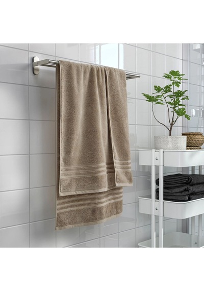 Ikea Brokglım Banyo Havlusu 70 X 140 Cm Koyu Bej