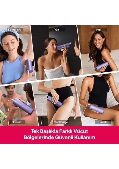 Air 3 Ipl Lazer Epilasyon Cihazı Mor