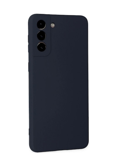 Newface - 754 - Samsung Galaxy Uyumlu  S21 Plus Kılıf Nano İçi Kadife Silikon - Ece-umay - - Lacivert
