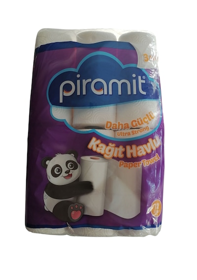 Piramit 3 Katlı 12'li Kağıt Havlu