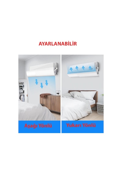 Dailylink Ayarlanabilir Hava Yönlendirici Klima Aparatı