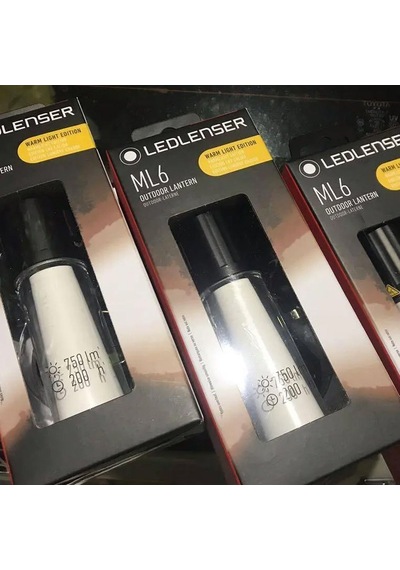 Led Lenser ML6  Warm 502084 Kamp Feneri (Gün Işığı) Siyah