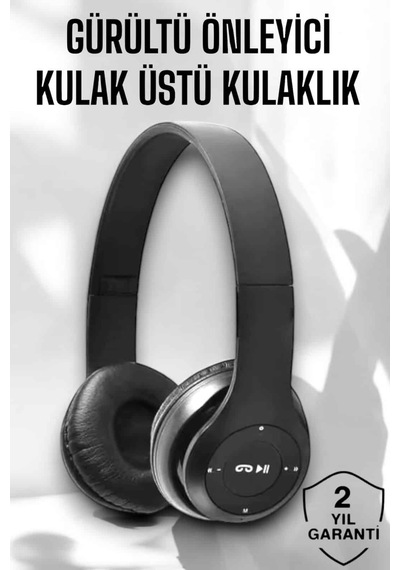 Ayarlanabilir - 357 - Kafa Bandı İle Yüksek Performanslı - Kmrsfres - Bluetooth Kulaklık