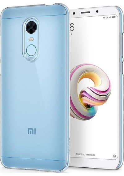 Spigen Redmi 5 Plus İle Uyumlu Kılıf Thin Fit Crystal Crystal Clear