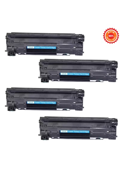283a  Uyumlu Toner Çipli 4 Lü Set Hp Laserjet Uyumlu Cf283a Cf283x Cf284a Cf285a
