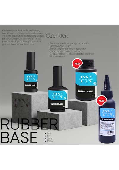 Patrisa Nail Rubber Base Coat 8 ML