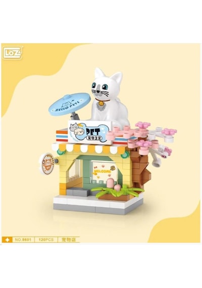 Loz 8601 Mikro Blok Çanta Pet Shop