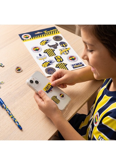 Bakgelal Fenerbahçe Fb Lisanslı Kabartmalı Sticker Seti 3d Sarı Lacivert Taraftar Çıkartmaları - 9071576895247 Lacivert - Sarı