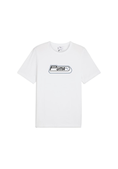 Future.puma.archıve Graphıc Unısex Tişört 632076 02 Beyaz