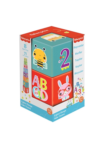 Fisher Price Eğitici Denge Kulesi 4 Adet