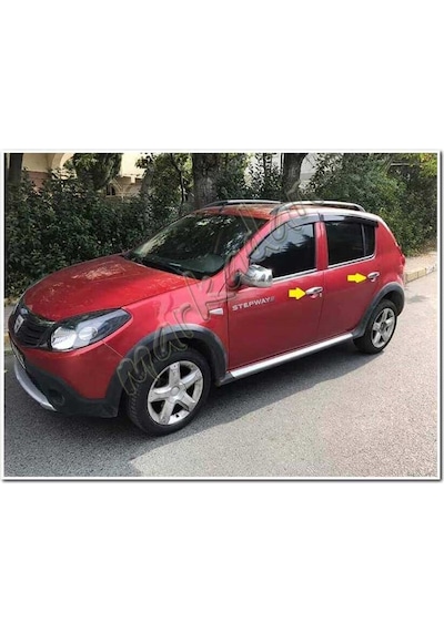 Woc Chrome Dacia Sandero Krom Kapı Kolu 2008-2012 4 Kapı  Paslanma