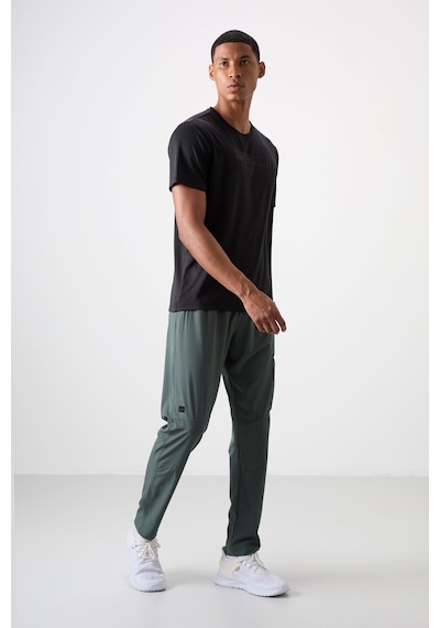 Tommy Life Haki Polyester İnce Yumuşak Comfort Fit Erkek Eşofman Alt - 82120 Haki