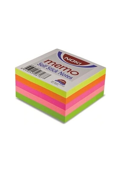 Memo 76x76 Neon Yapışkan Not Kağıdı 12012