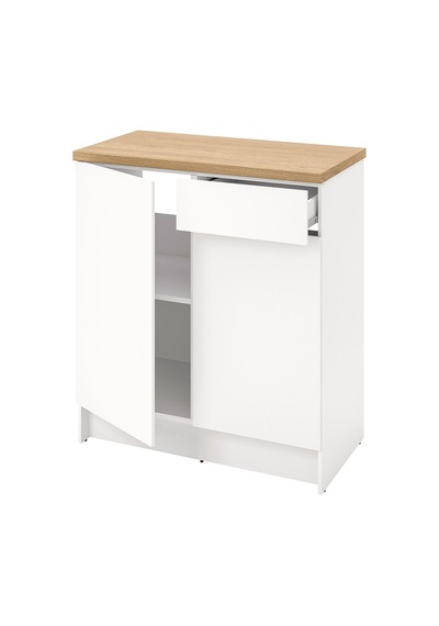 Ikea Beyaz Dayanıklı Mutfak Dolabı 120 Cm