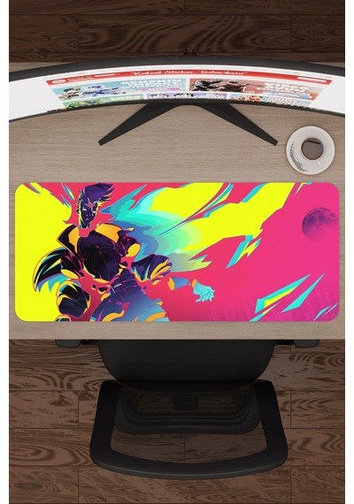 Cyberpunk Edgerunners Dikişli Kauçuk Oyuncu Mousepad V3 - 70x30 Xl Gaming Mouse Pad