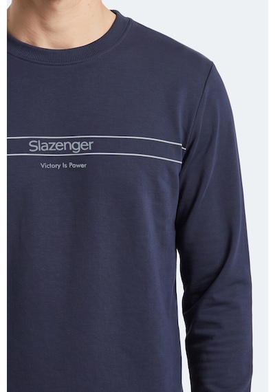 Slazenger Garret Erkek Lacivert Sweatshırt