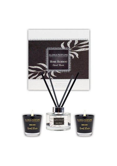 Orient Flower Home Fragrance &amp Aromatic Candle Duo Diğer