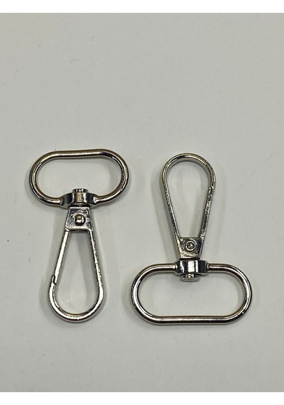 Karantuhafiye Çanta Kancası / Klasik Model/ 2 Li Set Gümüş Gümüş