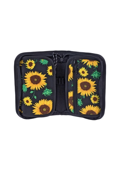 Jacbag Cover -sert Kapaklı Lastikli Kalem Kutusu Cover-ayçiçeği renkli