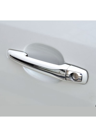 Citroen C-Elysee Krom Kapı Kolu 4 Kapı 2011-2020 Paslanmaz 8 Parç