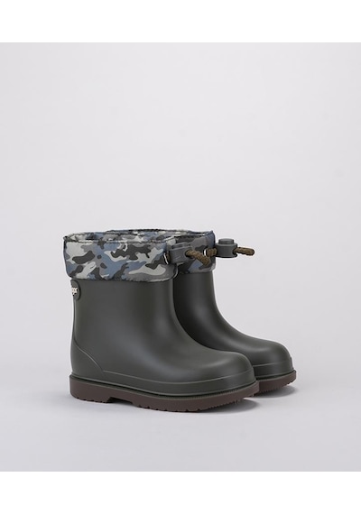 Igor W10212 Bımbı Camo Çocuk Haki Yağmur Çizmesi Haki