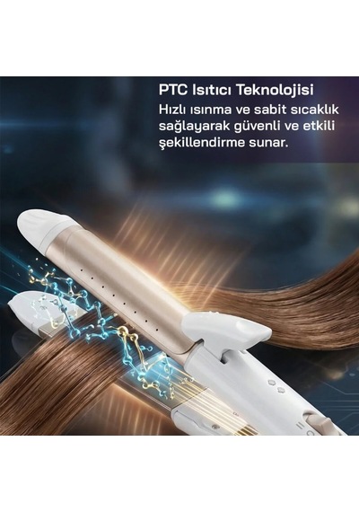 Sinbo Shd-1730 Saç Düzleştirici 2 Kademeli 180 Sıcaklık 360 Kablo 1.8mt Seramik Kaplama