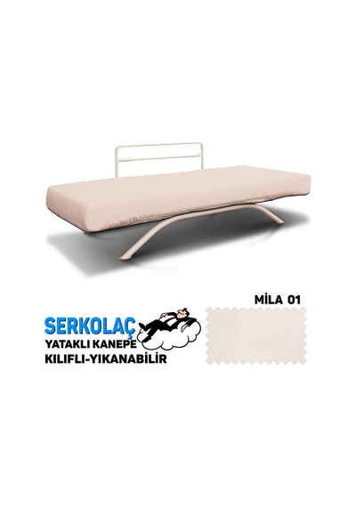 Serkolaç Yıkanabilir Yataklı Kanepe - Mila 01