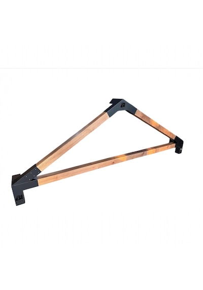 Ahşap Pergola-kamelya Çatılı Set Siyah