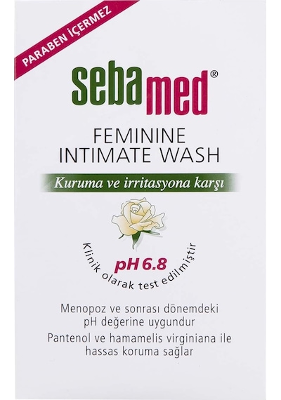 Sebamed İntim Menapoz Likit 200ml Ph6.8 3 Lü Set