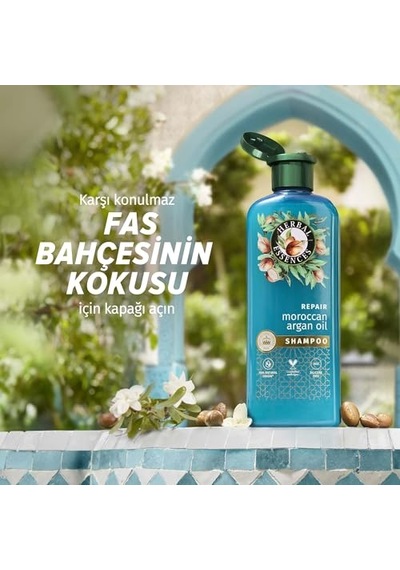 Herbal Essences Onarıcı Argan Yağı Şampuan 350ml Beyaz