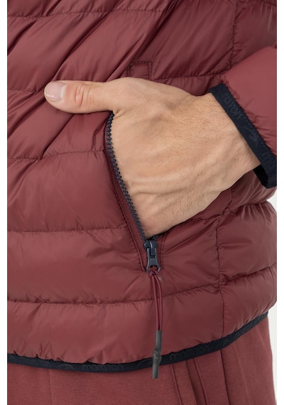 Maraton Sportswear Regular Erkek Kapşonlu Uzun Kol Basic Bordo Mont 19094-bordo Bordo