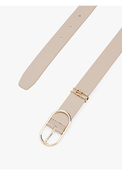 Tommy Hilfiger Kadın Kemer Aw0aw17494acı Beige