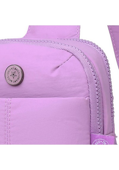 Smart Bags Mikro Poly Kumaş Kadın Bodybag Postacı Çantası 3337 Lila