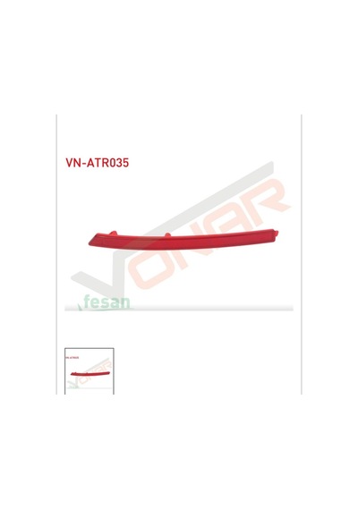 Seat İbiza 2013-2017 Sol Reflektör Arka Tampon Vn-atr035