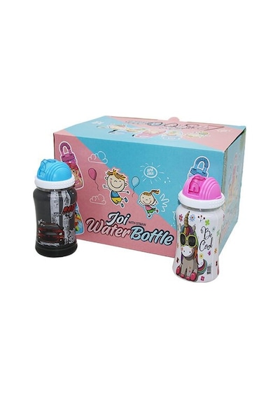Qlux L-00500 Zuzu Gizli Pipetli Suluk Matara - 12'li Paket Diğer