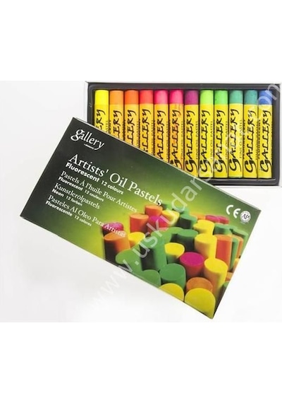 Mungyo Fluorescent Oil Yağlı Pastel 12'li