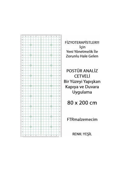 Postür Analiz Cetveli Yeşil