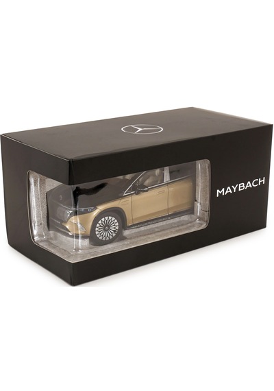 1:18 Ölçek Nzg 2024 Mercedes Benz Maybach Eqs Suv Z296 Diecast Metal Minyatür Model Araba 25cm