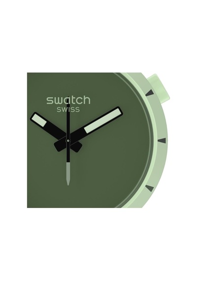 Swatch Sb03g100 Bıg Bold Bıoceramıc Forest Kadın/erkek Kol Saati Metal