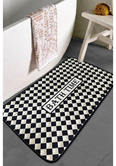 Chilai Home Piaso 70x120 Cm Banyo Halısı Djt Siyah