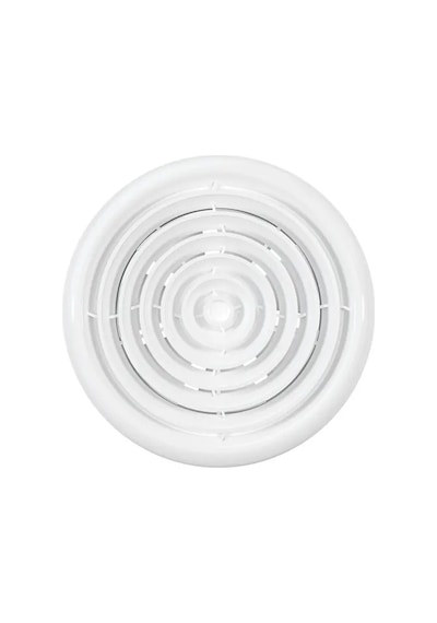 Circle Bd 100 10 Luk Yuvarlak Sessiz Banyo Aspiratörü Klapeli Dairesel Havalandırma