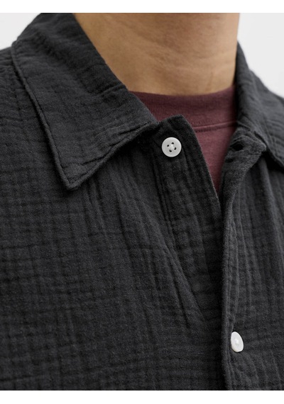 Jack & Jones Jornantucket Siyah Erkek Gömlek 12291812 Siyah