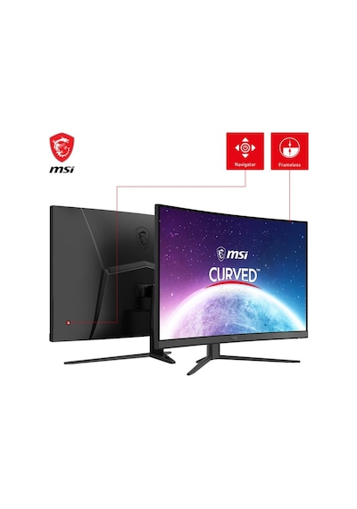 Msı G32C4X 31.5" 1 MS 250 Hz FreeSync Premium Curved VA Oyuncu Monitör